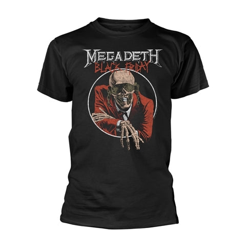 Megadeath T Shirt - Black Friday