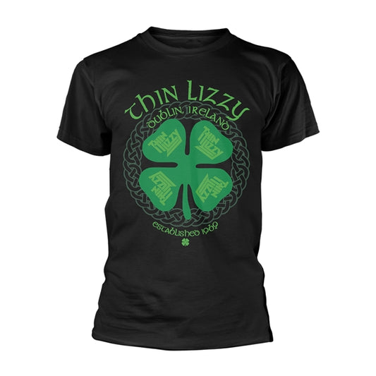 Thin Lizzy T Shirt - Four Leaf Clover