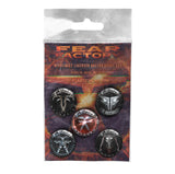Fear Factory Badge Pack - Albums 2010-2021 Button Badge Set | Buy Now For 19.99