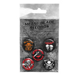 Metal Blade Records Badge Pack - Button Badge Set | Buy Now For 19.99