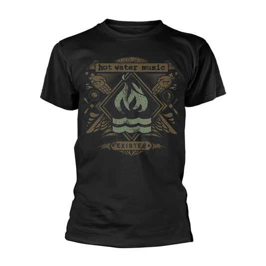 Hot Water Music T Shirt - Exister