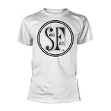Small Faces T Shirt - Logo (White/Black)