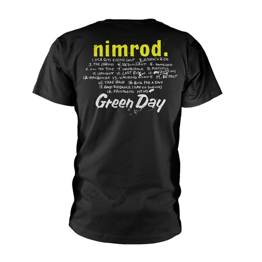 Green Day T Shirt - Nimrod Portrait