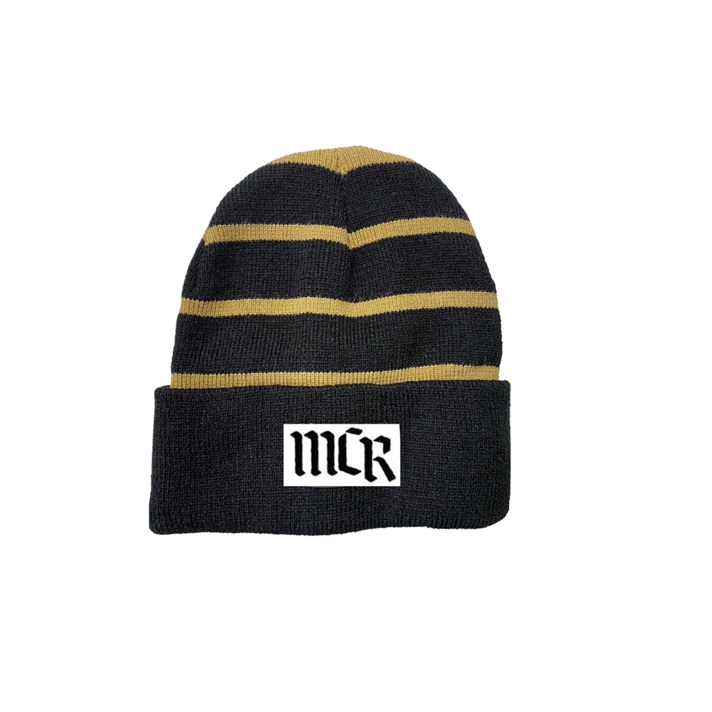 My Chemical Romance Beanie - Logo Stripe Beanie | Buy Now For 22.99
