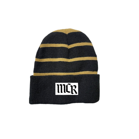 My Chemical Romance Beanie - Logo Stripe Beanie | Buy Now For 22.99