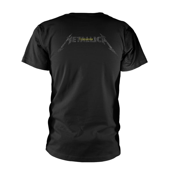 Metallica T Shirt - 72 Seasons Charred Logo