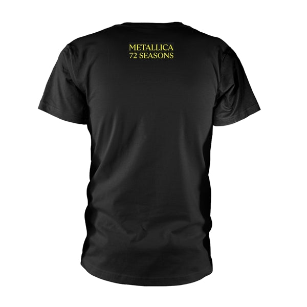 Metallica T Shirt - 72 Seasons Broken/Burnt Guitar