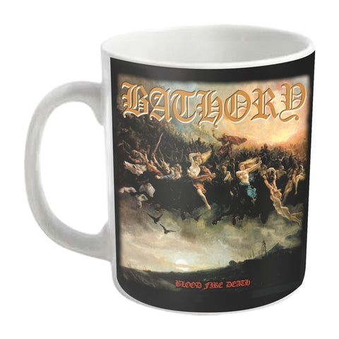 Bathory Mug - Blood Fire Death | Buy Now For 19.99