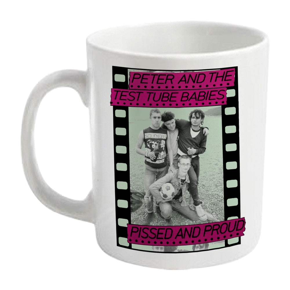 Peter & The Test Tube Babies Mug - Pissed And Proud | Buy Now For 19.99