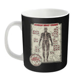 Cattle Decapitation Mug - Human Meat Chart | Buy Now For 19.99