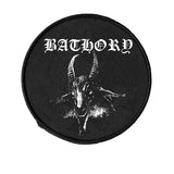 Bathory Sew-On Patch - Goat (Circle)