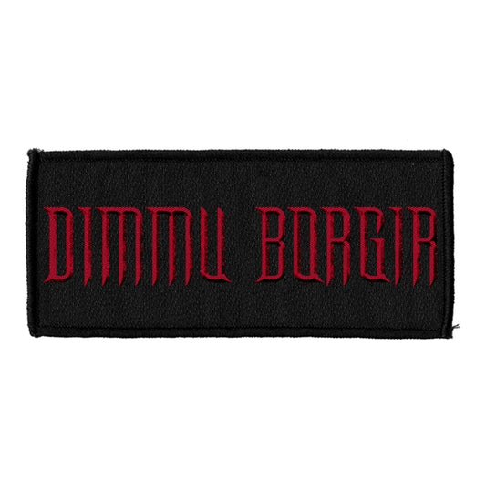 Dimmu Borgir Patches - Logo (Red)