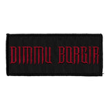 Dimmu Borgir Patches - Logo (Red)