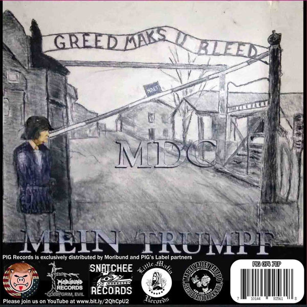 M.D.C. / Riot Cop LP - Split
