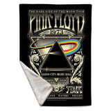 Rocksax Pink Floyd Sherpa Fleece Blanket - 1973 Live  | Buy Now From £39.99