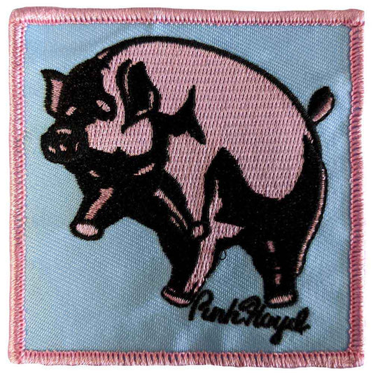 Pink Floyd Patches - Woven Sew On - Animals Pig