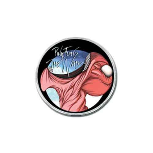 Pink Floyd The Wall Pin Badge - The Wall Eat Head Logo