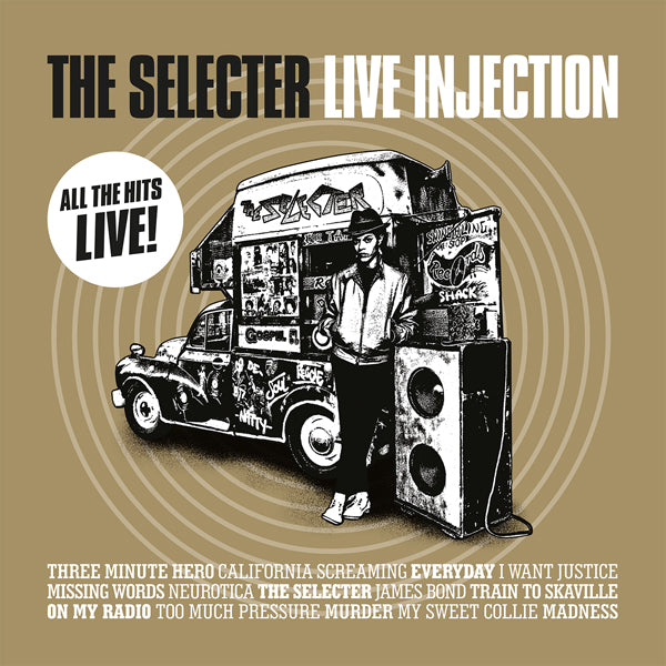  The Selecter LP - Live Injection (White Vinyl) | Buy Now For 37.99