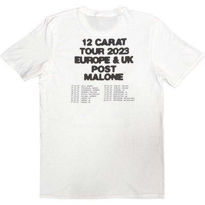 Post Malone T Shirt - Burn It Down 2023 Tour Dates