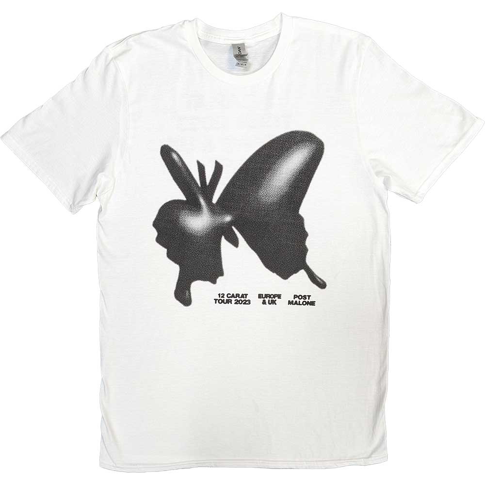 Post Malone T Shirt - Inflatable Butterfly 2023 Tour