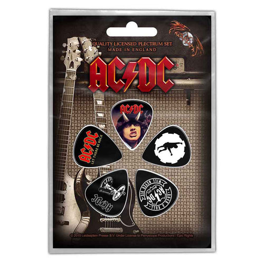 AC/DC Plectrum - Multi-pack - Highway/For Those/Let There