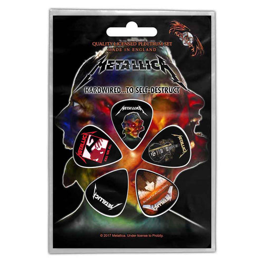 Metallica Plectrum - Multi-pack - Hardwired To Self Destruct