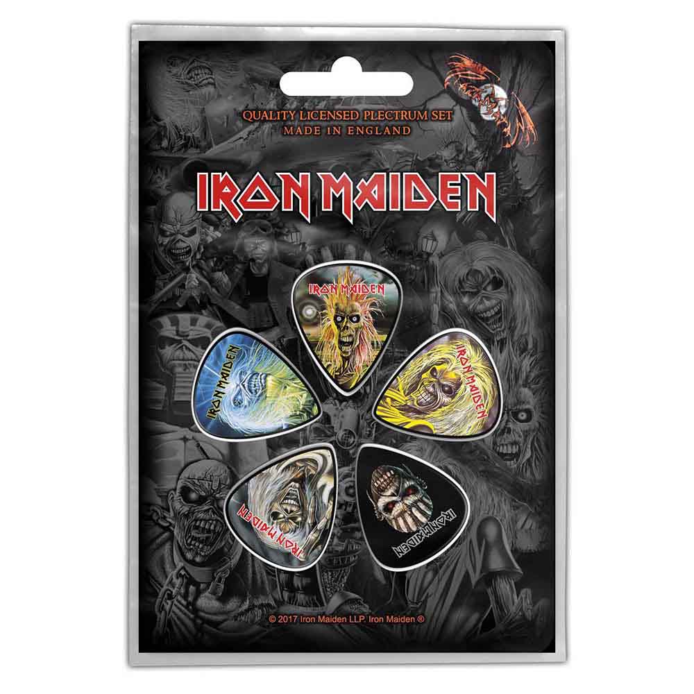 Iron Maiden Plectrum - The Faces Of Eddie