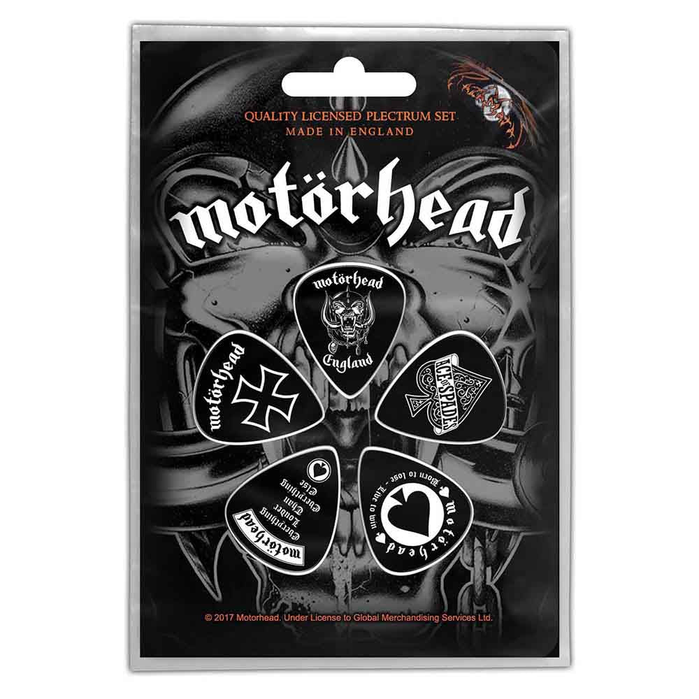 Motorhead Plectrum - Multi-pack - England