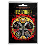 Guns N Roses Plectrum - Multi -pack - Bullet Logo