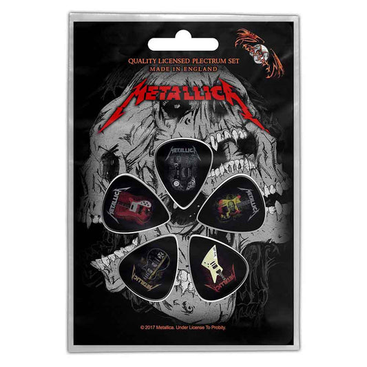Metallica Plectrum - Multi-pack - Guitars