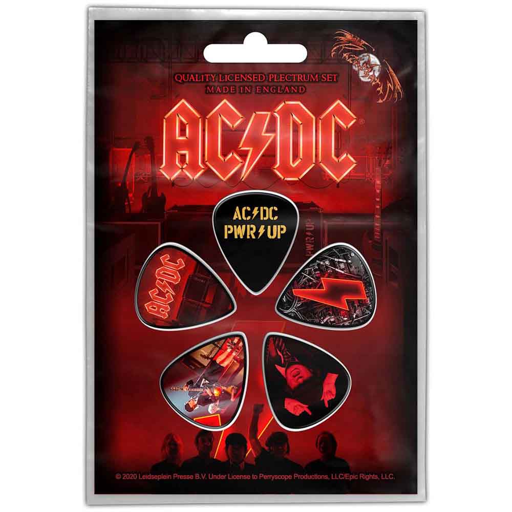 AC/DC Plectrum - Multi-pack - PWR-UP