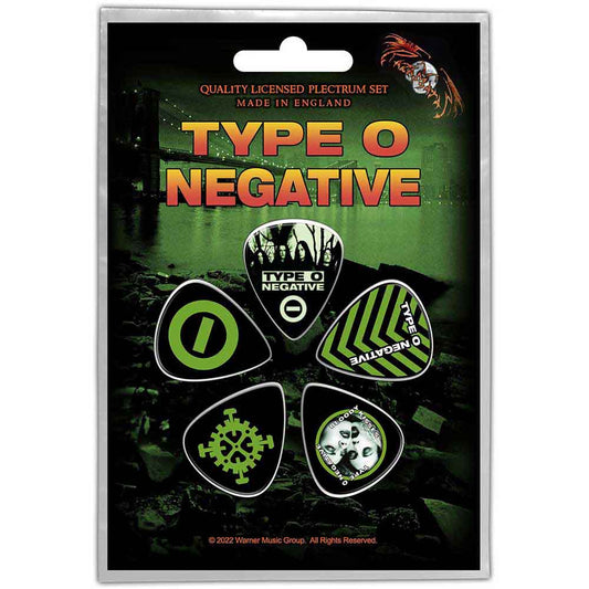 Type O Negative Plectrum - Multi-pack - World Coming Down