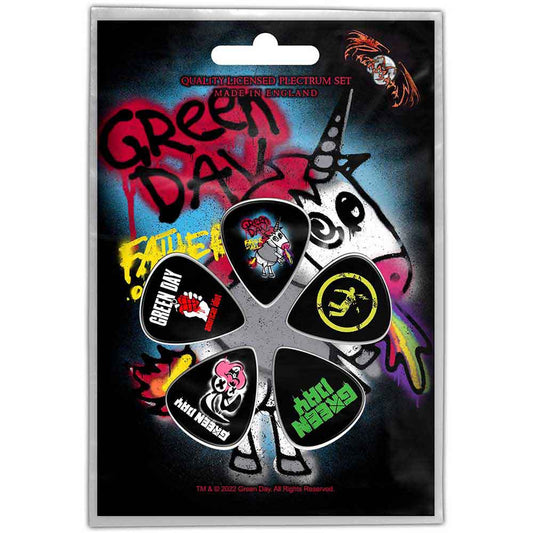 Green Day Plectrum - Multi -pack - Father Of All