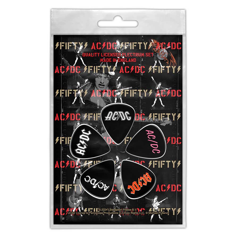 AC/DC Plectrum - Multi-pack - Fifty