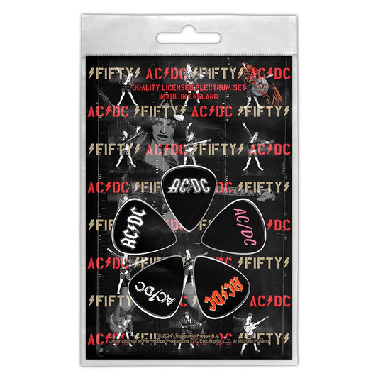 AC/DC Plectrum - Multi-pack - Fifty