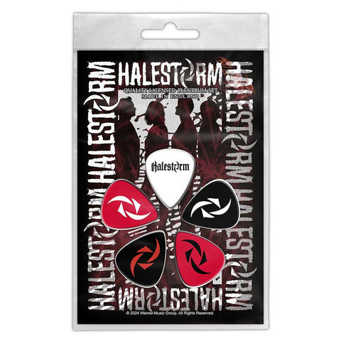 Halestorm Plectrum - Multi-pack - Portrait