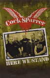 Cock Sparrer Music Cassette - Here We Stand | Buy Now For 19.99
