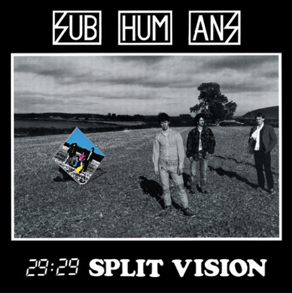 Subhumans LP - 29:29 Split Vision (Red Vinyl) | Buy Now For 37.99