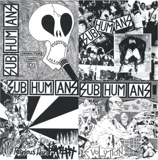 Subhumans LP - Ep-Lp (Red Vinyl) | Buy Now For 37.99