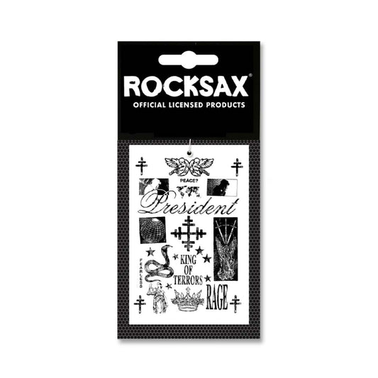 Rocksax President Air Freshener - King of Terrors White