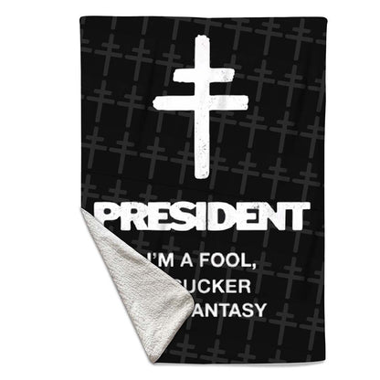 Rocksax President Blanket - Lyric Fool  | Buy Now From £39.99