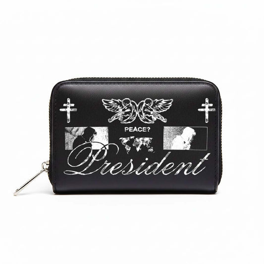 Rocksax President Purse (Women's Bi-Fold Zipped Wallet) - King of Terrors