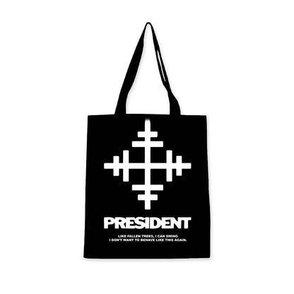 Rocksax President Tote Bag - Lyric Key