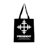Rocksax President Tote Bag - Lyric Key
