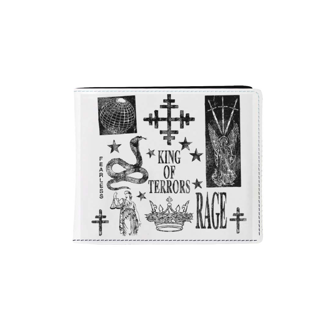 Rocksax President Wallet - King of Terrors White  | Buy Now For 19.99