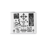 Rocksax President Wallet - King of Terrors White  | Buy Now For 19.99
