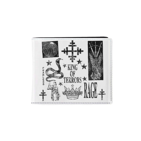 Rocksax President Wallet - King of Terrors White  | Buy Now For 19.99