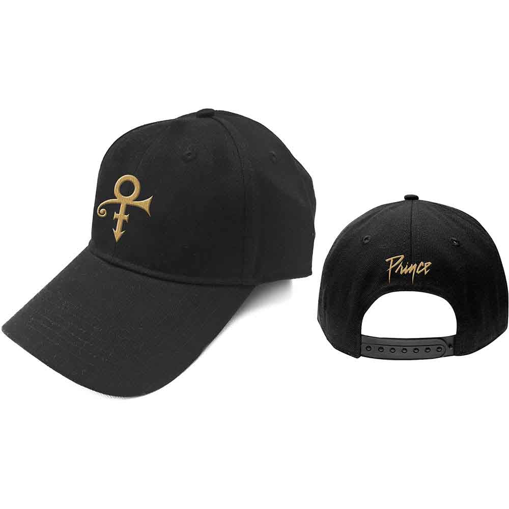 Prince Baseball Cap - Gold Symbol