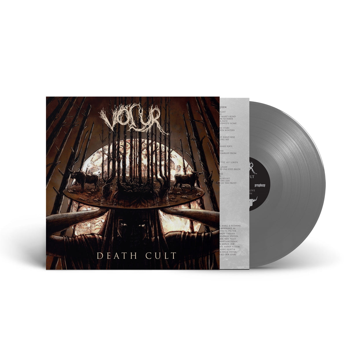 Volur LP - Death Cult (Silver Vinyl) | Buy Now For 49.99