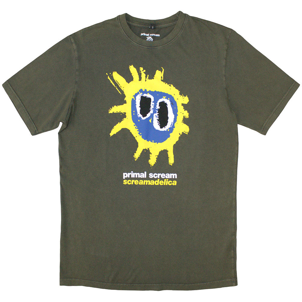 Primal Scream T Shirt - Screamadelica Stone Wash